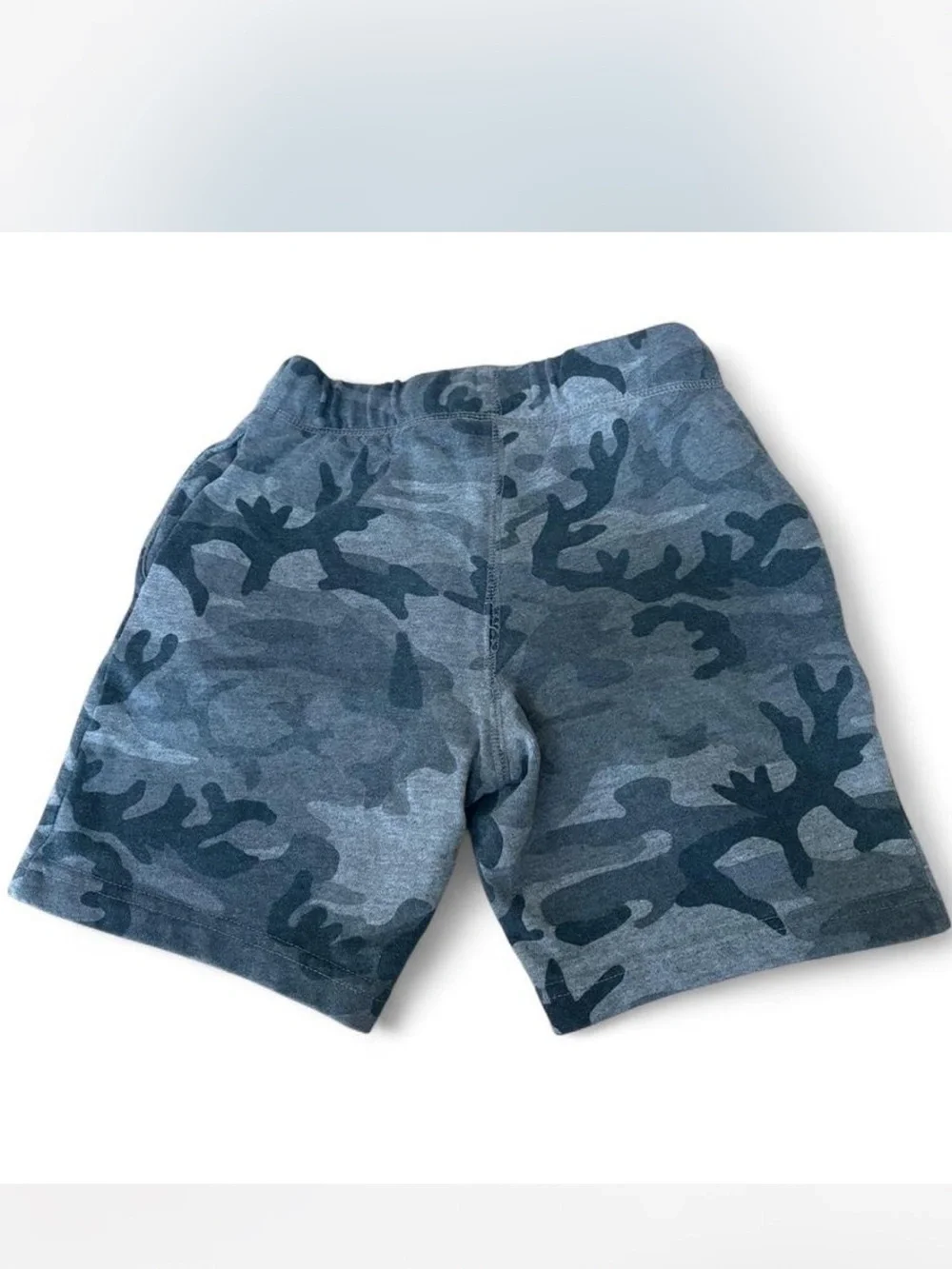 The Children's Place Gray & Navy Camo Pull-On Shorts